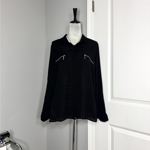 Sheer Convertible Blouse - Picture 6 of 15